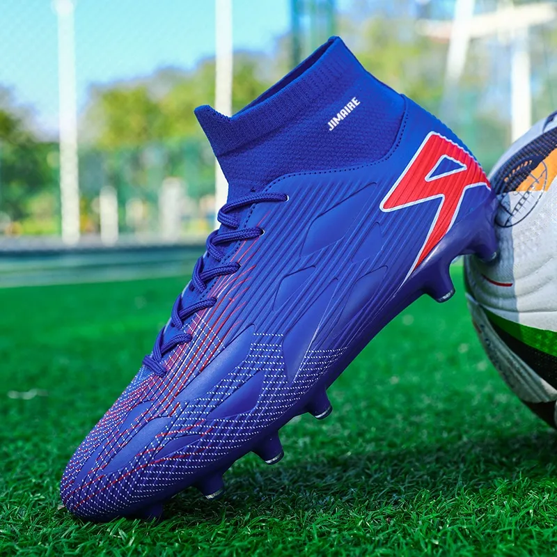 King Jinmai FG Rubber Long Studs Soccer Shoes Unisex-9