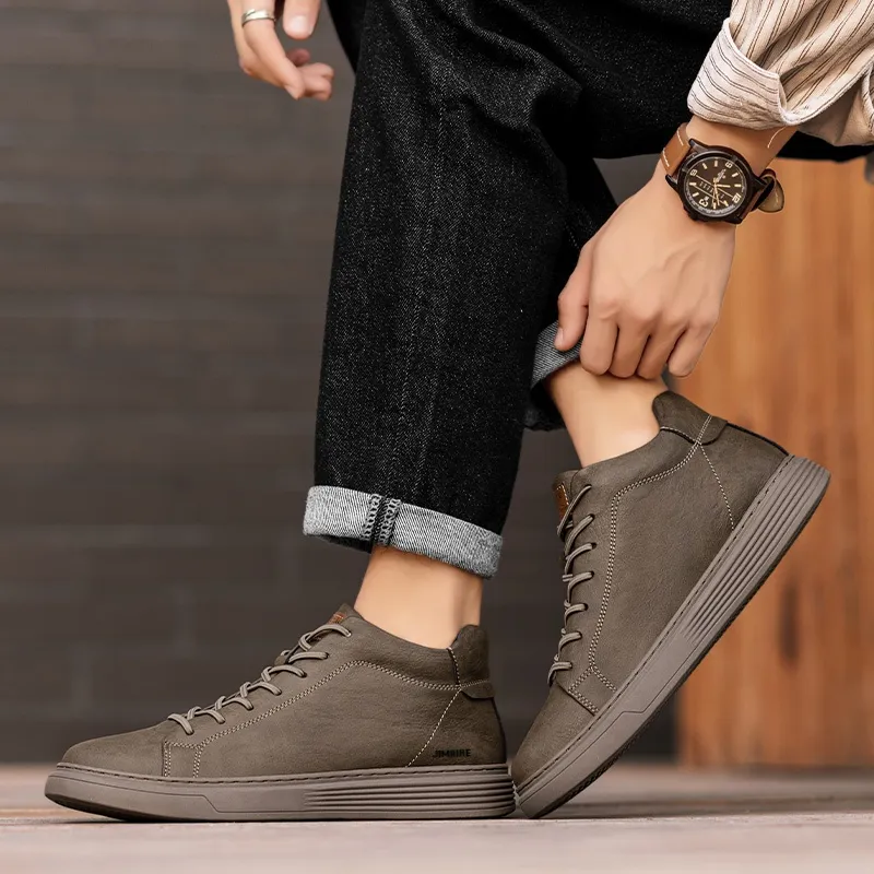 King Jinmai Mid Top Skateboard Shoes Men's-12