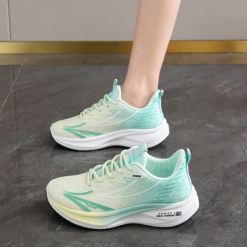 King Jinmai Breathable Lightweight Rebound Low Top Casual Shoes Women's-2