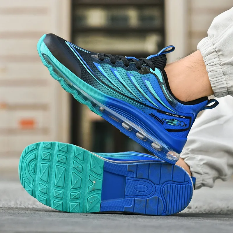 King Jinmai Slip-Resistant Breathable Mid-Top Casual Shoes Men's-6