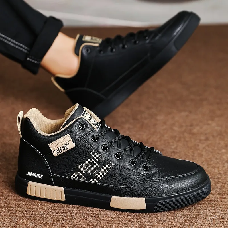 King Jinmai Slip Resistant Water Resistant Low Top Skateboard Shoes Men's-3