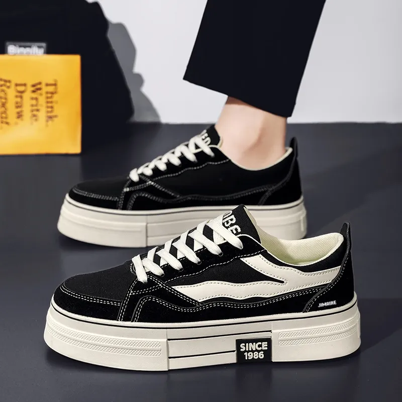 King Jinmai Thermal Slip Resistant Cushioning Abrasion Resistant Lightweight Low Top Skateboard Shoes Men's-7