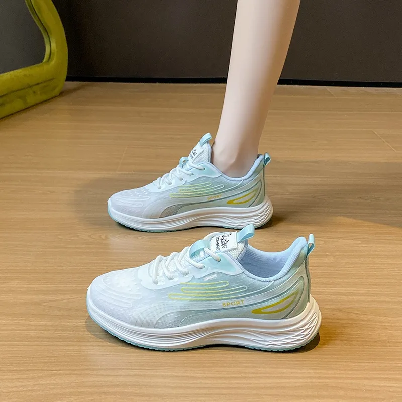 King Jinmai Cushioning, Slip Resistant, Abrasion Resistant, Breathable, Lightweight Low Top Casual Shoes Women's-12