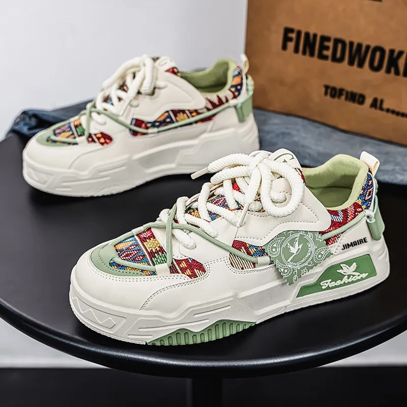 King Jinmai Anti Slip Wear Resistant Low Top Skateboard Shoes Men's-9