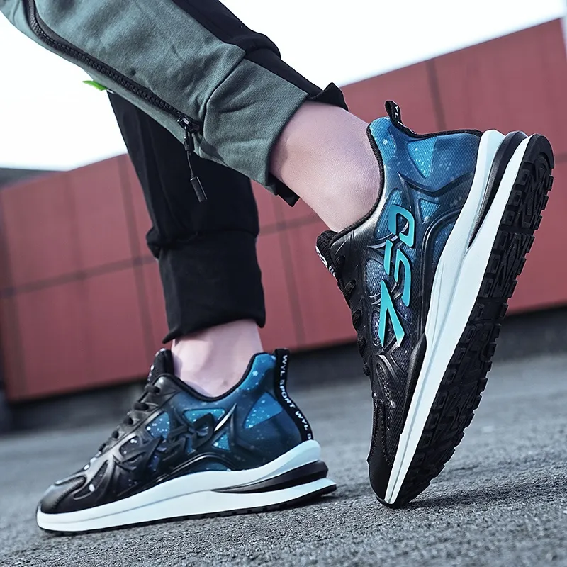King Jinmai Cushioned Anti Slip Wear Resistant Breathable Lightweight Low Top Casual Shoes Men's-14