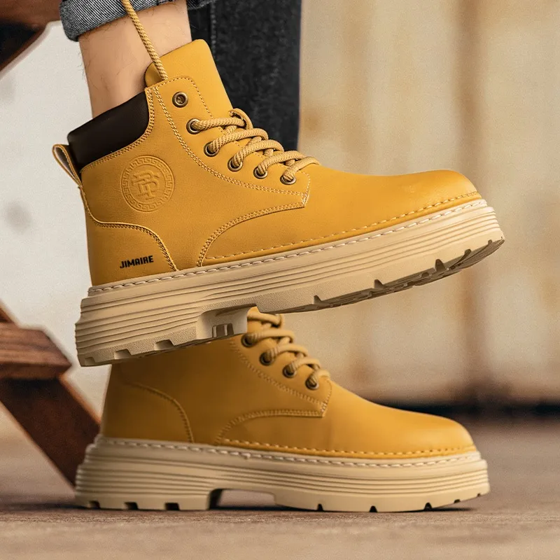 King Jinmai Crew Martin Boot Men's-5