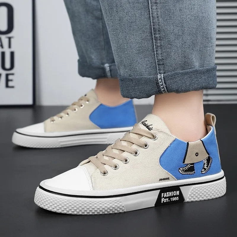King Jinmai Slip Resistant Lightweight Breathable Low Top Skateboard Shoes Men's-4
