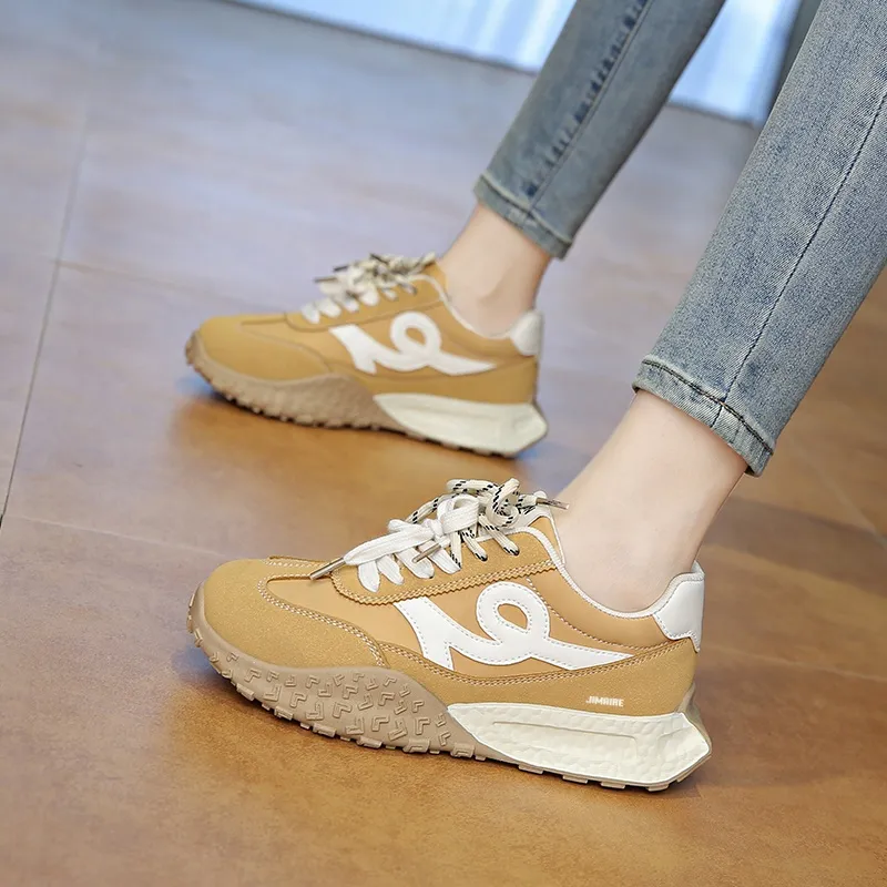 King Jinmai Shock Absorbing, Non Slip, Wear Resistant, Breathable And Lightweight Low Top Casual Shoes Women's-8