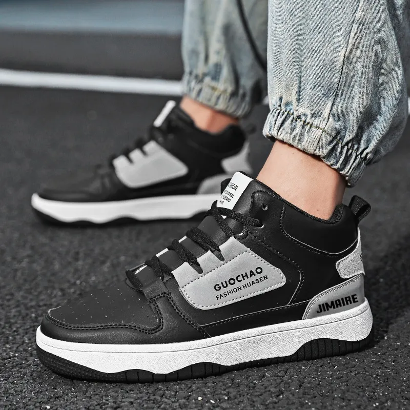 King Jinmai High-Top Skateboard Shoes Men's-2