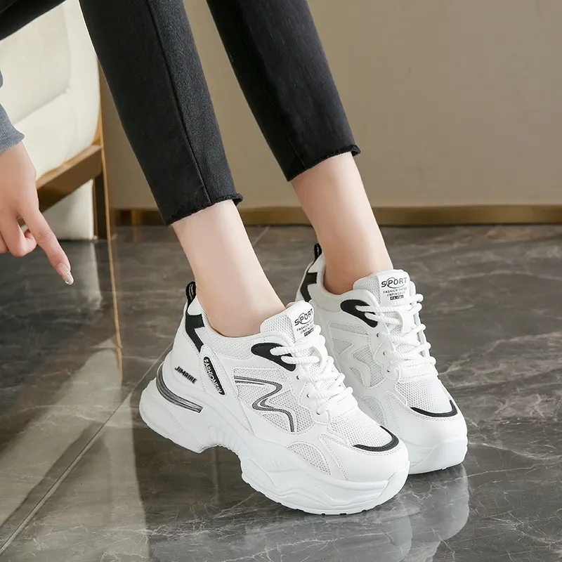 King Jinmai Low-Top Chunky Sneakers Women's-3