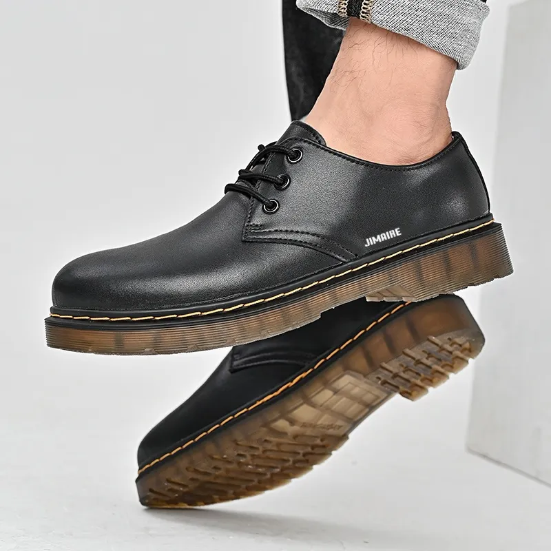 King Jinmai Low-Top Casual Shoes Unisex Black-2