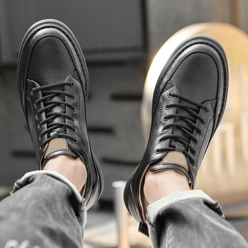 King Jinmai Slip Resistant Water Resistant Low Top Skateboard Shoes Men's-8