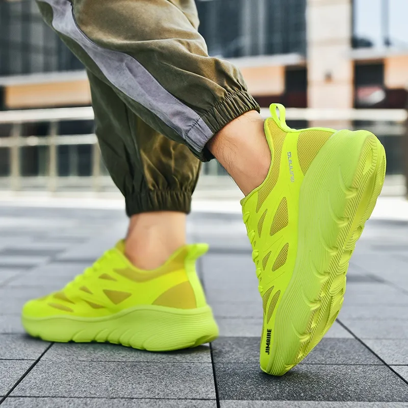 King Jinmai Slip Resistant Low Top Running Shoes Men's-7