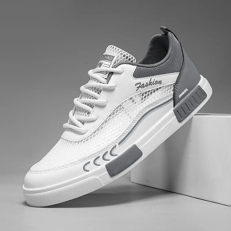 King Jinmai Slip Resistant Cushioning Abrasion Resistant Lightweight Breathable Low Top Skateboard Shoes Men's-8