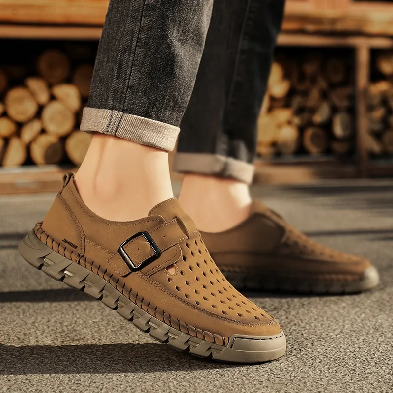 King Jinmai Men's Casual Shoes Men Low Top-3