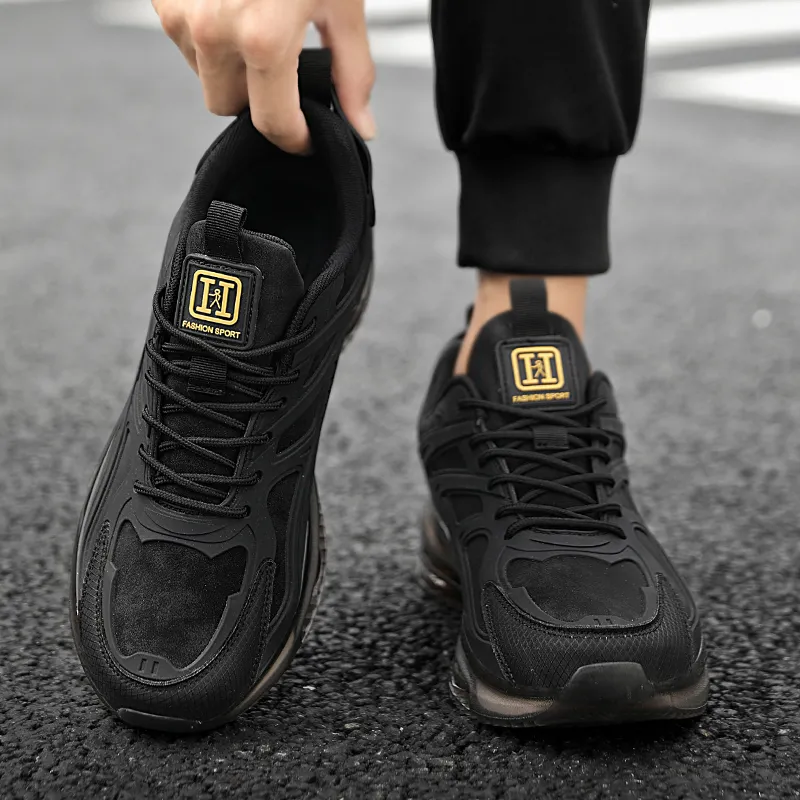 King Jinmai Cushioned Slip Resistant Abrasion Resistant Low Top Casual Shoes Men's-8