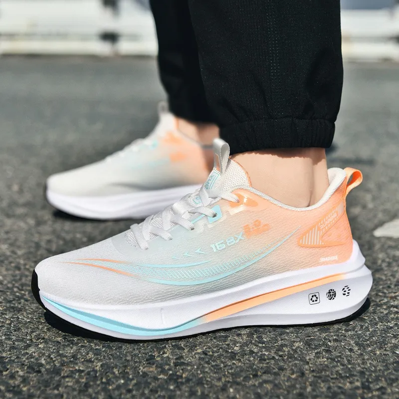King Jinmai Cushioned Slip Resistant Abrasion Resistant Breathable Low Top Casual Shoes Men's-2