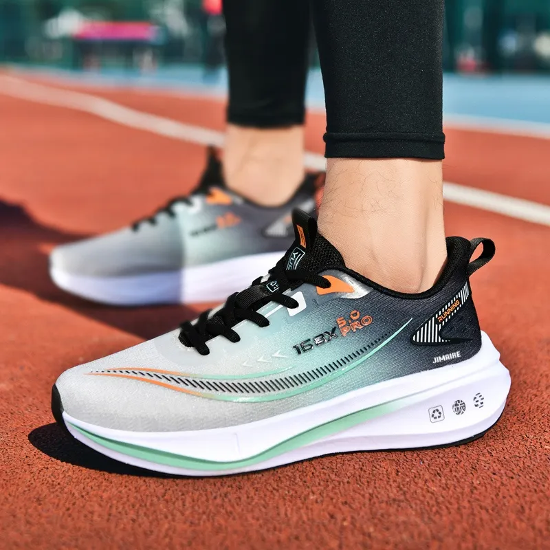 King Jinmai Cushioned Slip Resistant Abrasion Resistant Breathable Low Top Casual Shoes Men's-11