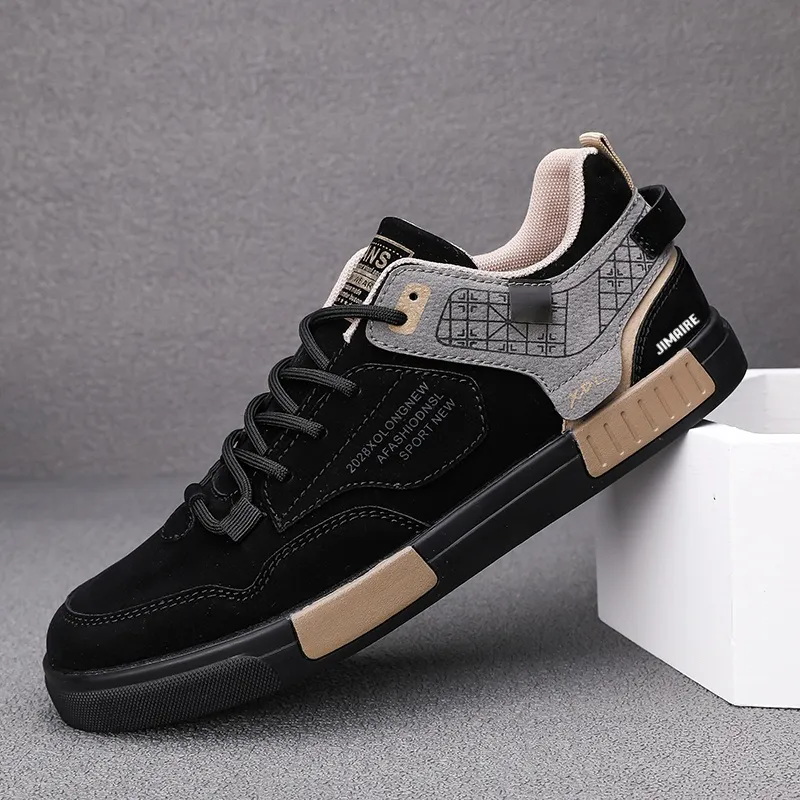 King Jinmai Slip Resistant Low Top Skateboard Shoes Men's-4