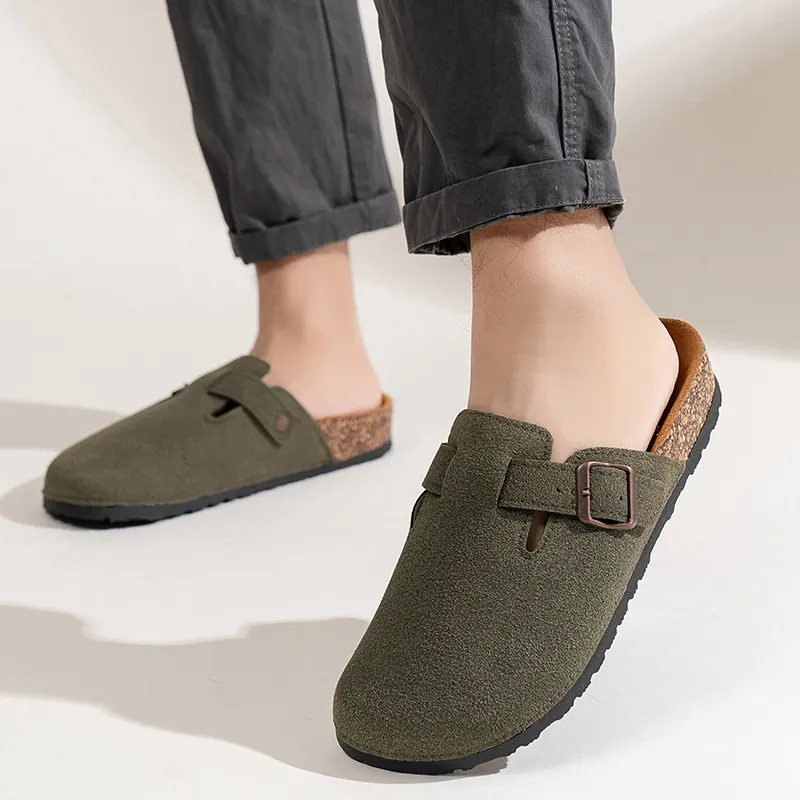 King Jinmai EVA Slip Resistant Closed Toe Slippers Unisex-17