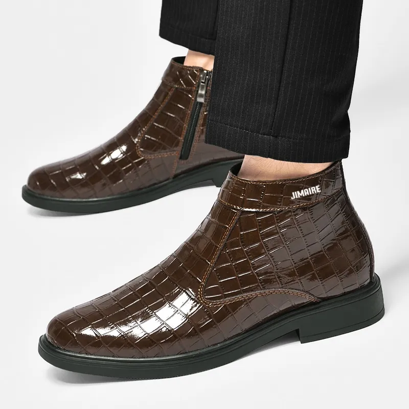 King Jinmai Ankle Boots Men-20