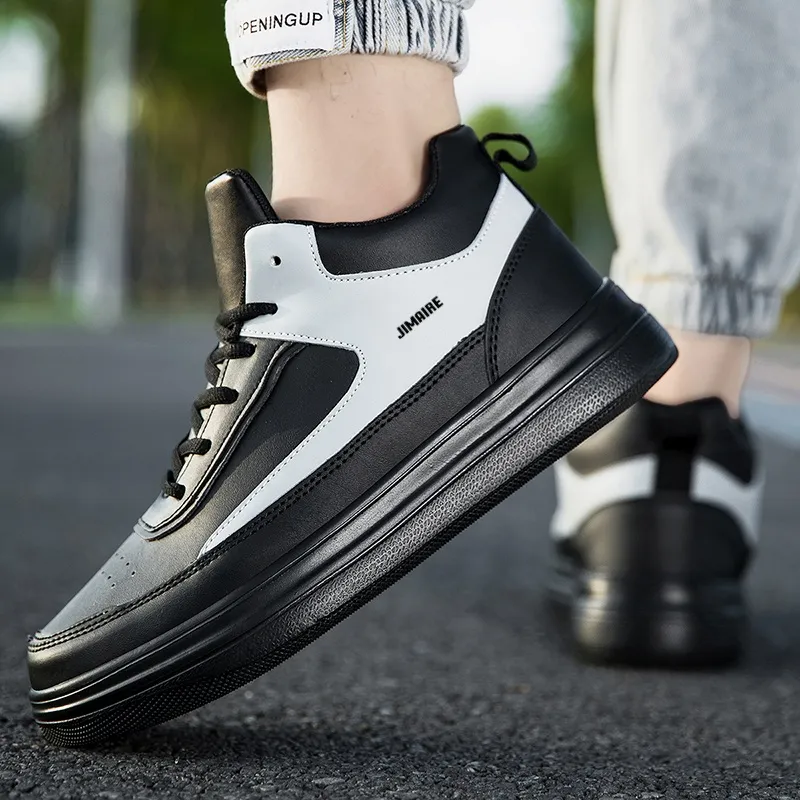 King Jinmai Slip Resistant Mid Top Skateboard Shoes Men's-6