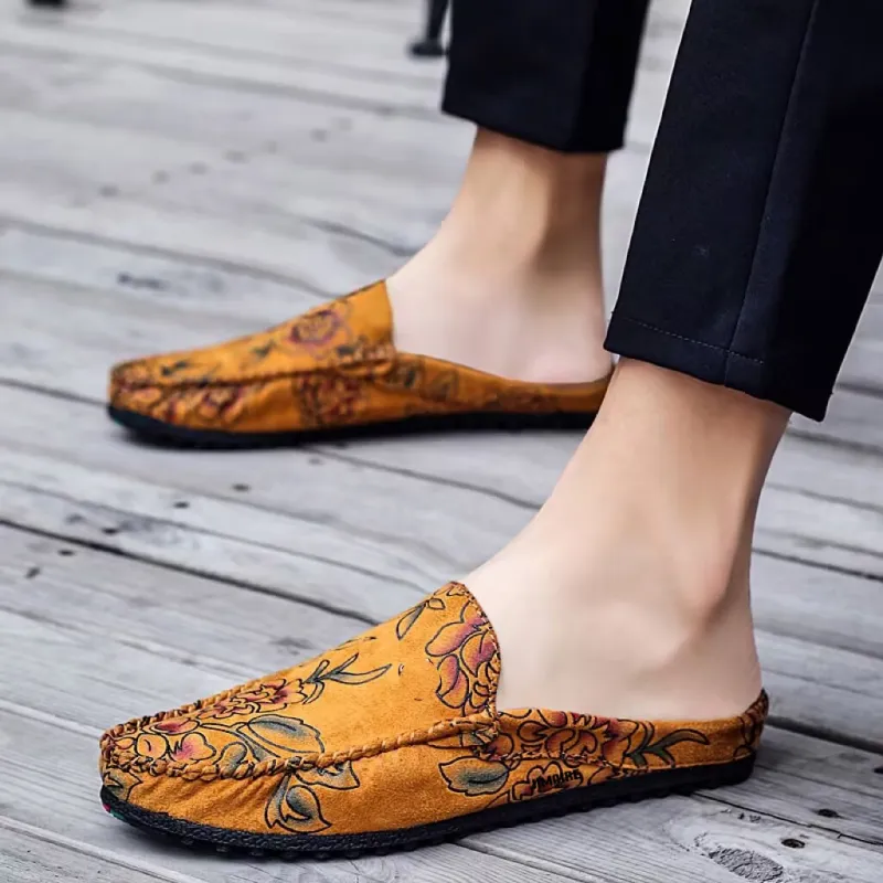 King Jinmai Slip Resistant Closed Toe Slippers Men's-7