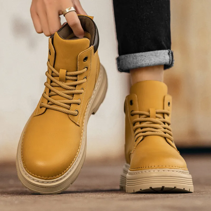 King Jinmai Crew Martin Boot Men's-2