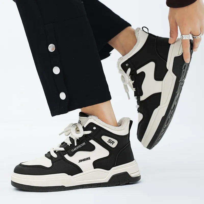 King Jinmai High Top Skateboard Shoes Men's-2