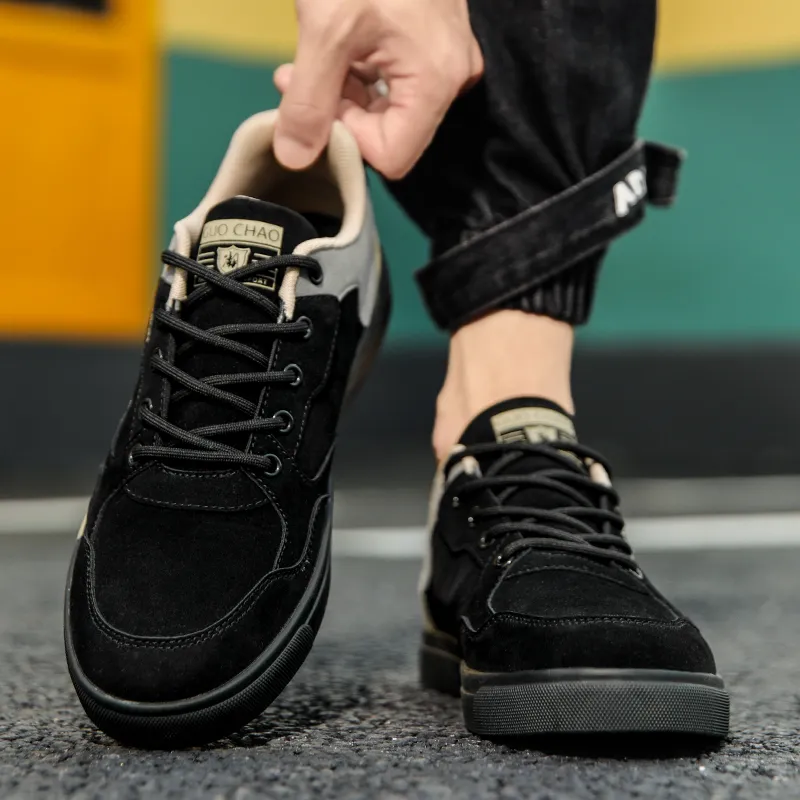King Jinmai Slip Resistant Low Top Skateboard Shoes Men's-7