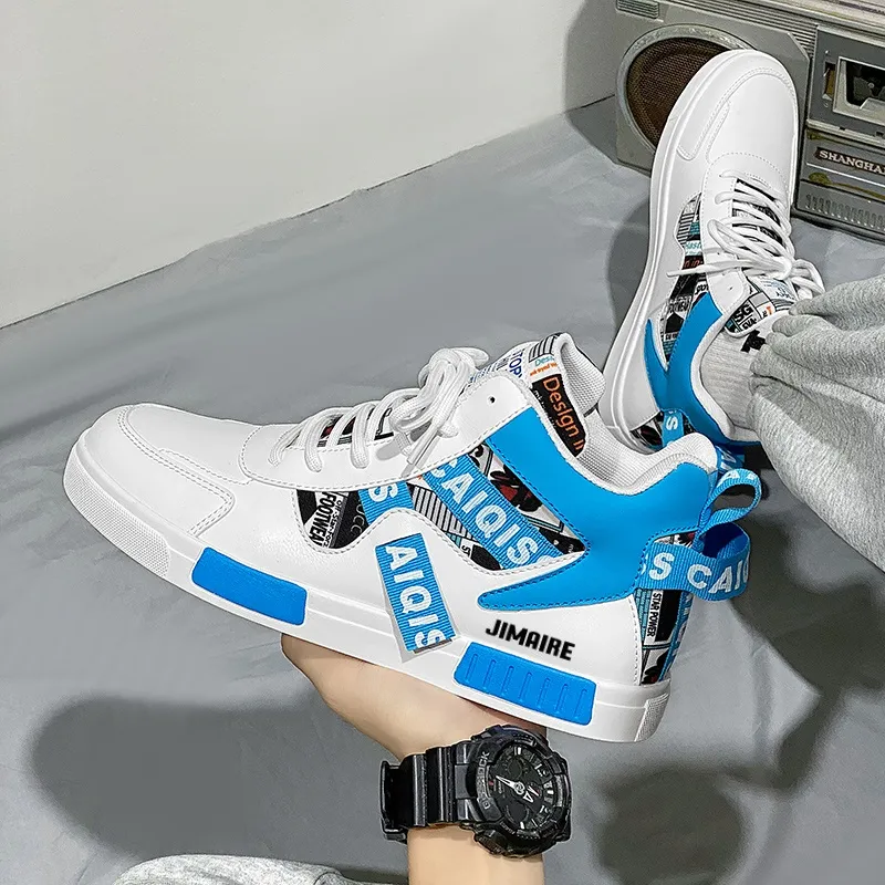 King Jinmai Mid Top Skateboard Shoes Men's-1