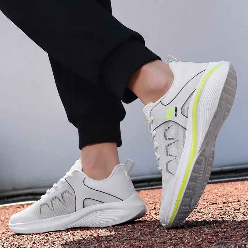 King Jinmai Breathable, Abrasion Resistant, Slip Resistant, Lightweight Low Top Running Shoes Men's-2
