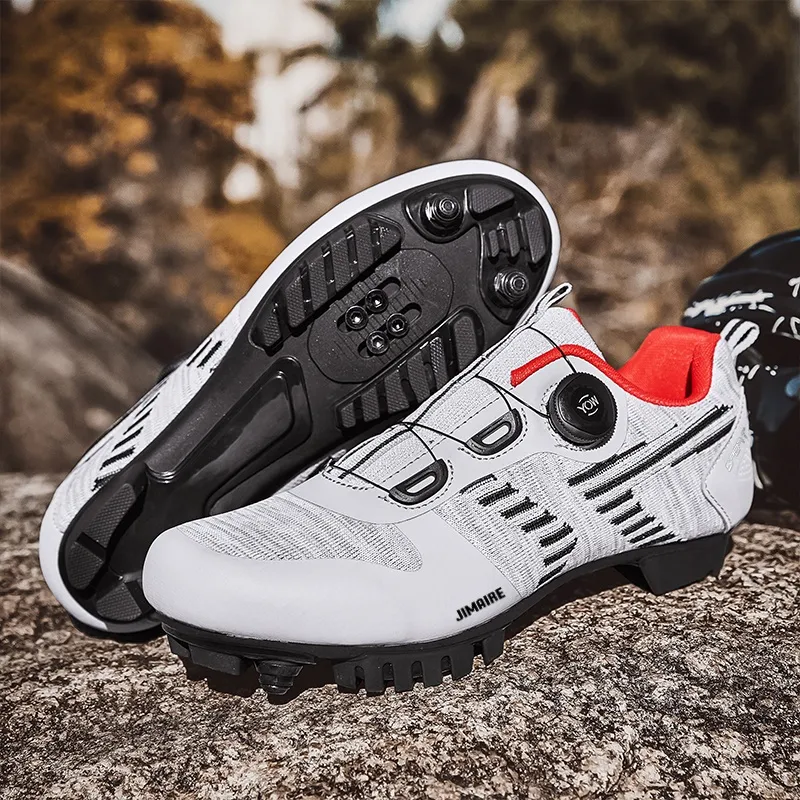 King Jinmai Slip-Resistant Low-Top Cycling Shoes Men's-4