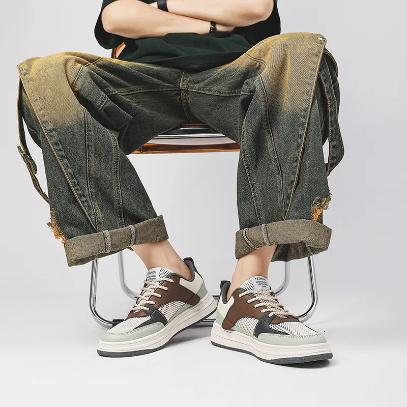 King Jinmai Slip Resistant Low Top Skateboard Shoes Men's-9