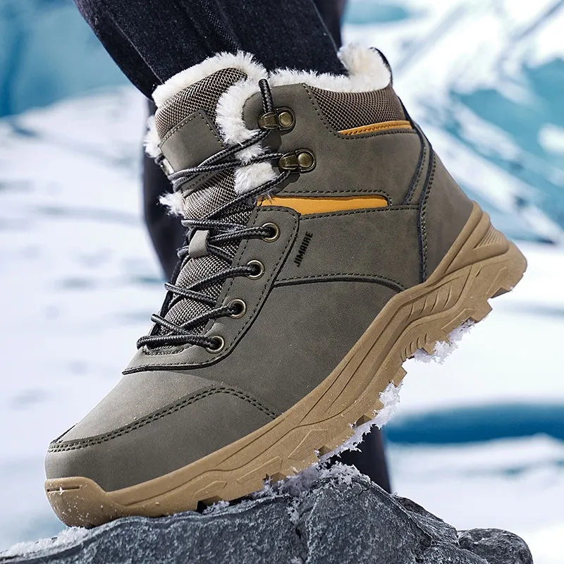 King Jinmai Short Snow Boots Men's-7