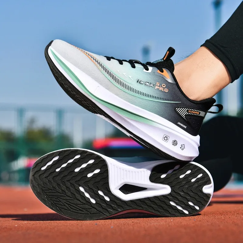 King Jinmai Cushioned Slip Resistant Abrasion Resistant Breathable Low Top Casual Shoes Men's-14