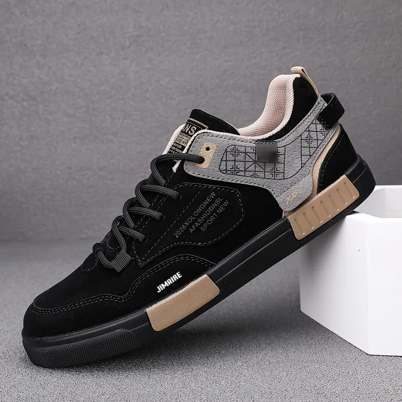 King Jinmai Slip Resistant Low Top Skateboard Shoes Men's-7