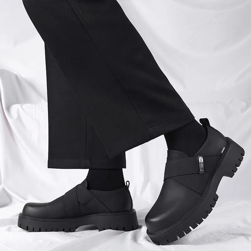 King Jinmai Casual Shoes Men's Black-2