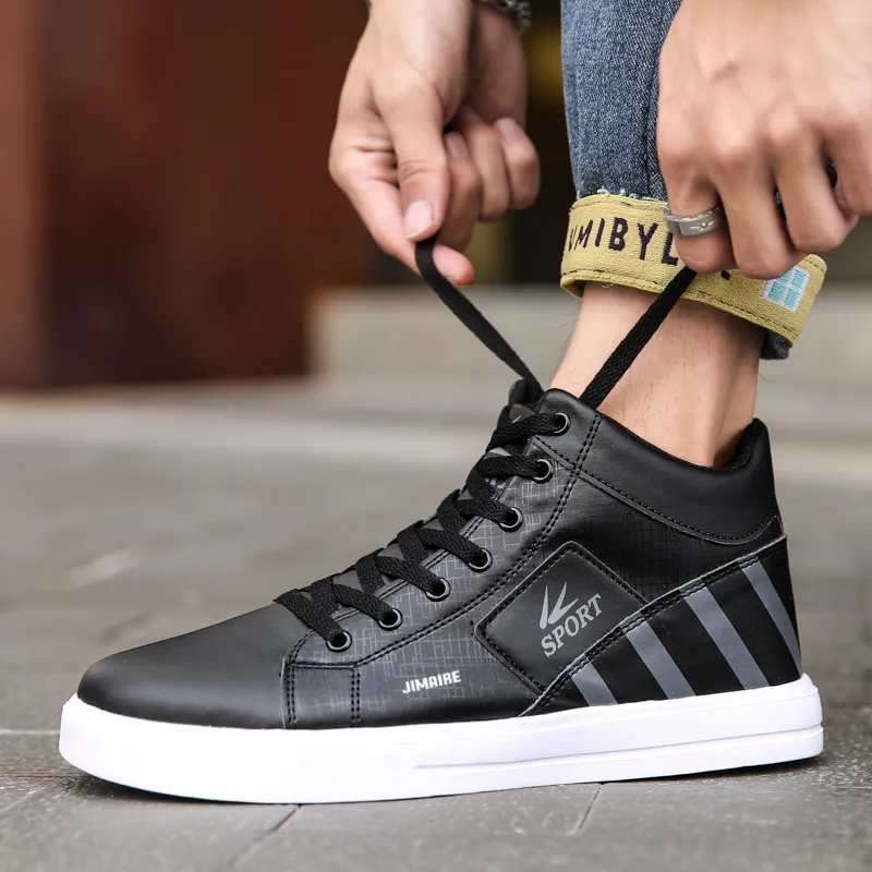 King Jinmai Mid-Top Skateboard Shoes Men's-8