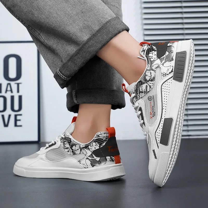 King Jinmai Slip Resistant Low Top Skateboard Shoes Men's-13
