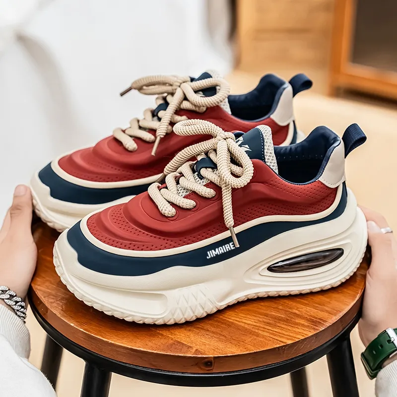 King Jinmai Wear resistant And Waterproof Low Top Casual Shoes Men's-14