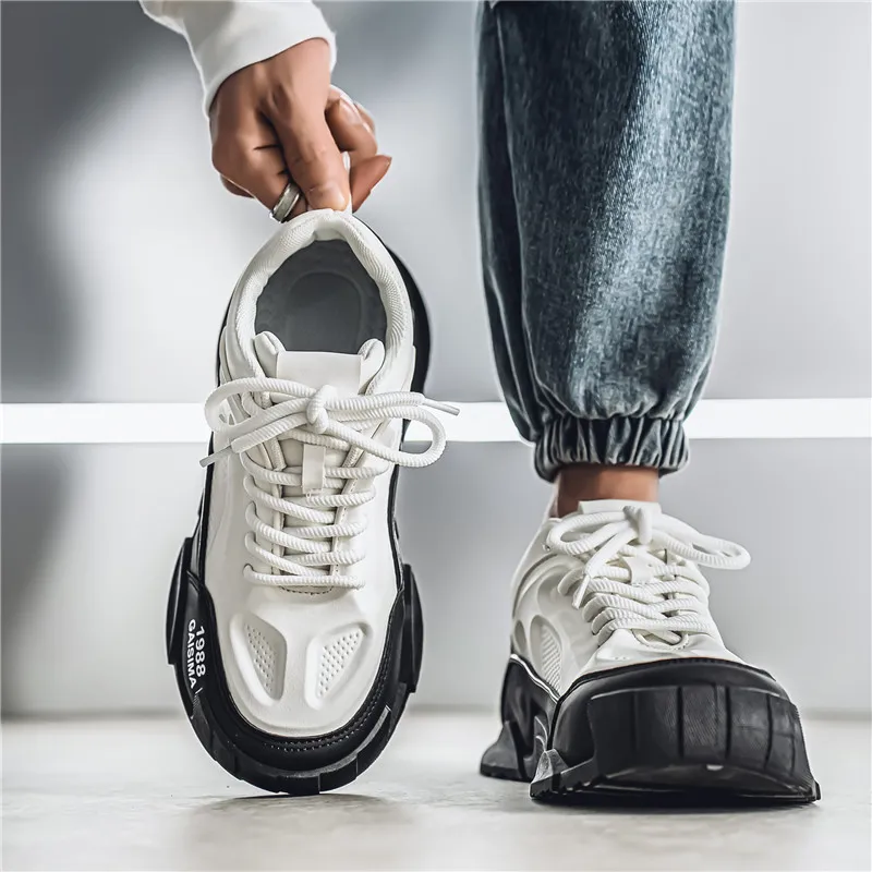 King Jinmai Low-Top Chunky Sneakers Men's-2