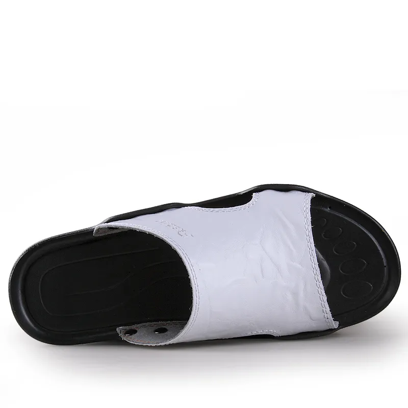 King Jinmai Slide Slippers Unisex Blue/Black/Brown/Blue-17