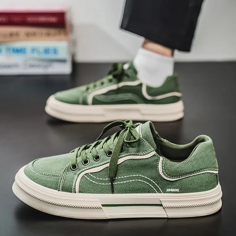 King Jinmai Slip Resistant Cushioning Abrasion Resistant Lightweight Low Top Skateboard Shoes Men's-4