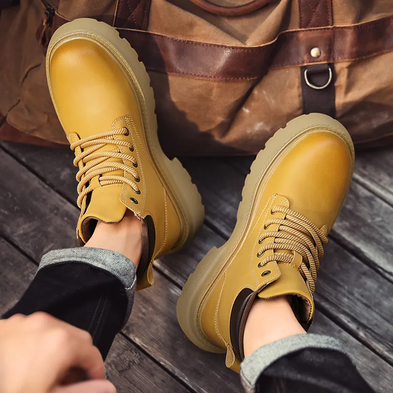 King Jinmai Crew Martin Boot Men's-3
