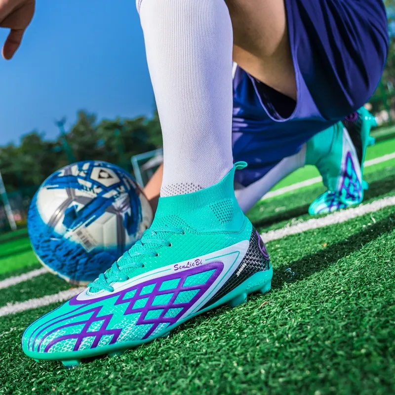 King Jinmai AG Rubber Short Studs Cushioning Slip Resistant Abrasion Resistant Impact Resistant Soccer Shoes Unisex-4