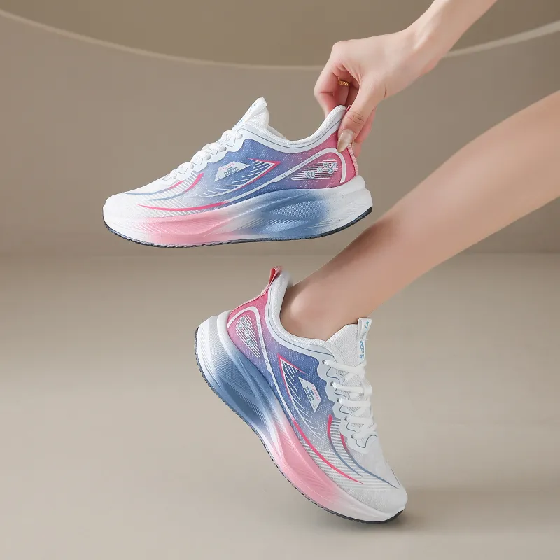 King Jinmai Cushioning, Slip Resistant, Abrasion Resistant, Breathable, Lightweight Low Top Casual Shoes Women's-7