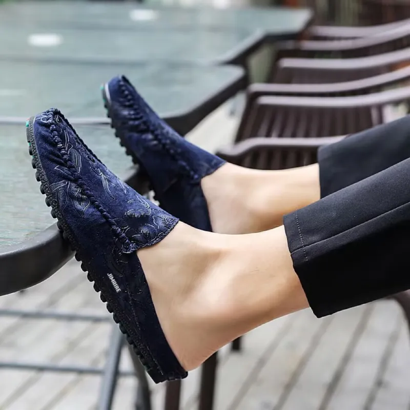 King Jinmai Slip Resistant Closed Toe Slippers Men's-11