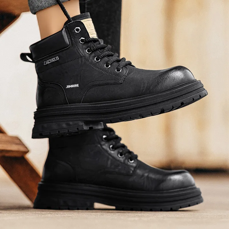 King Jinmai Short Martin Boot Men's-6