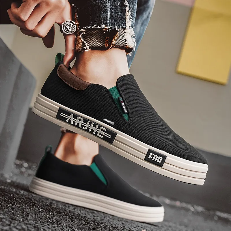 King Jinmai Slip Resistant Cushioning Abrasion Resistant Lightweight Low Top Skateboard Shoes Men's-8